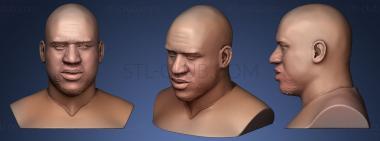 3D model Shaq O Neal bust (STL)